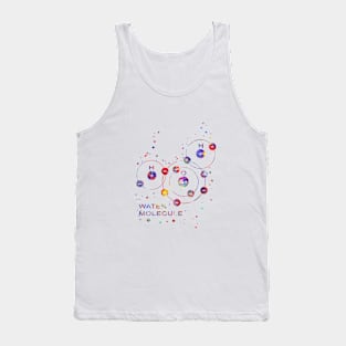 Water Molecule Tank Top